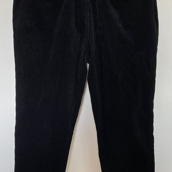 Topman tapered Cord Joggers – W32 L30 (black) - Picture 6 of 10